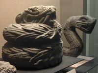 Ancient snake statues