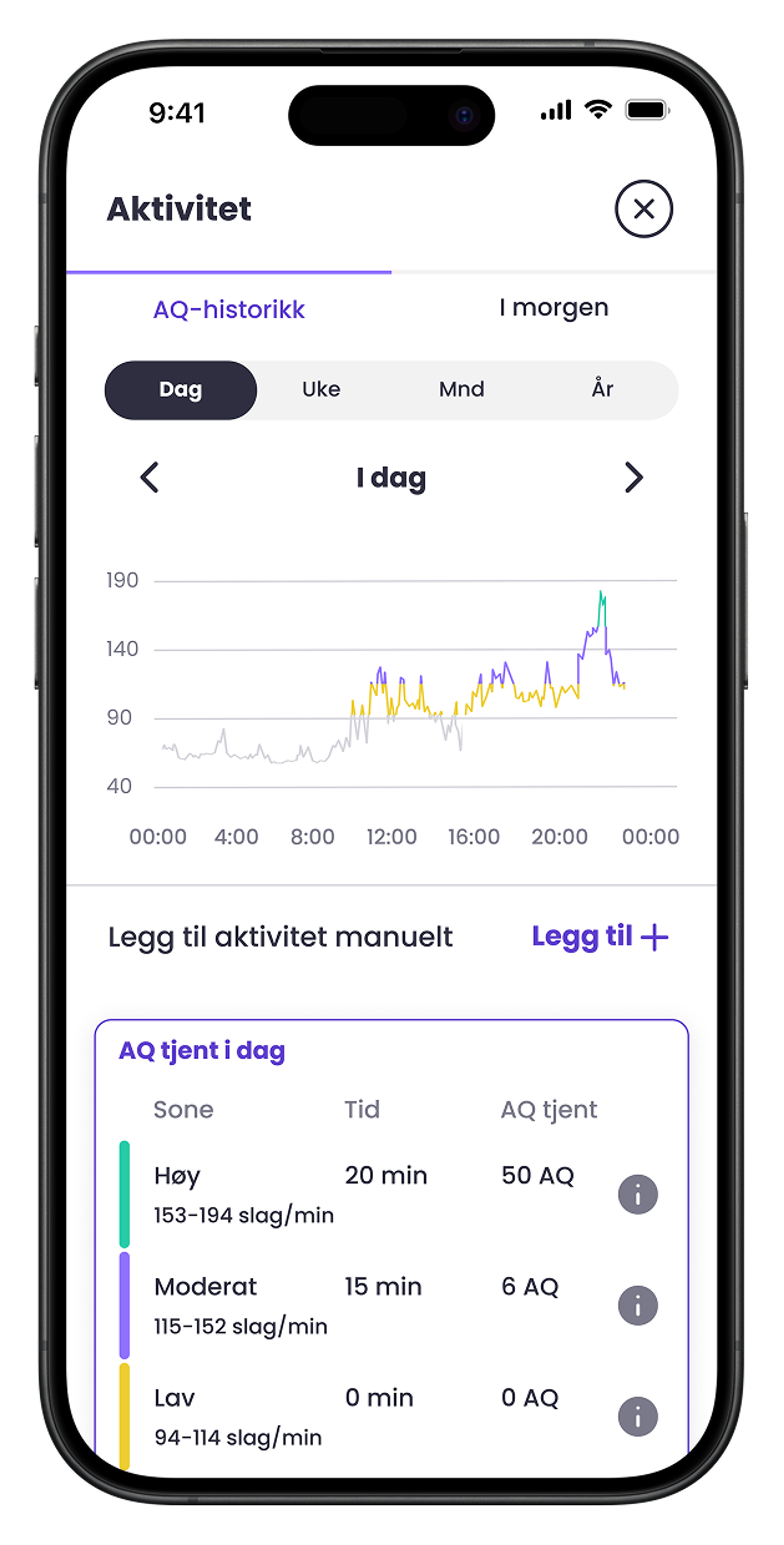 Mia Health App Back Screen