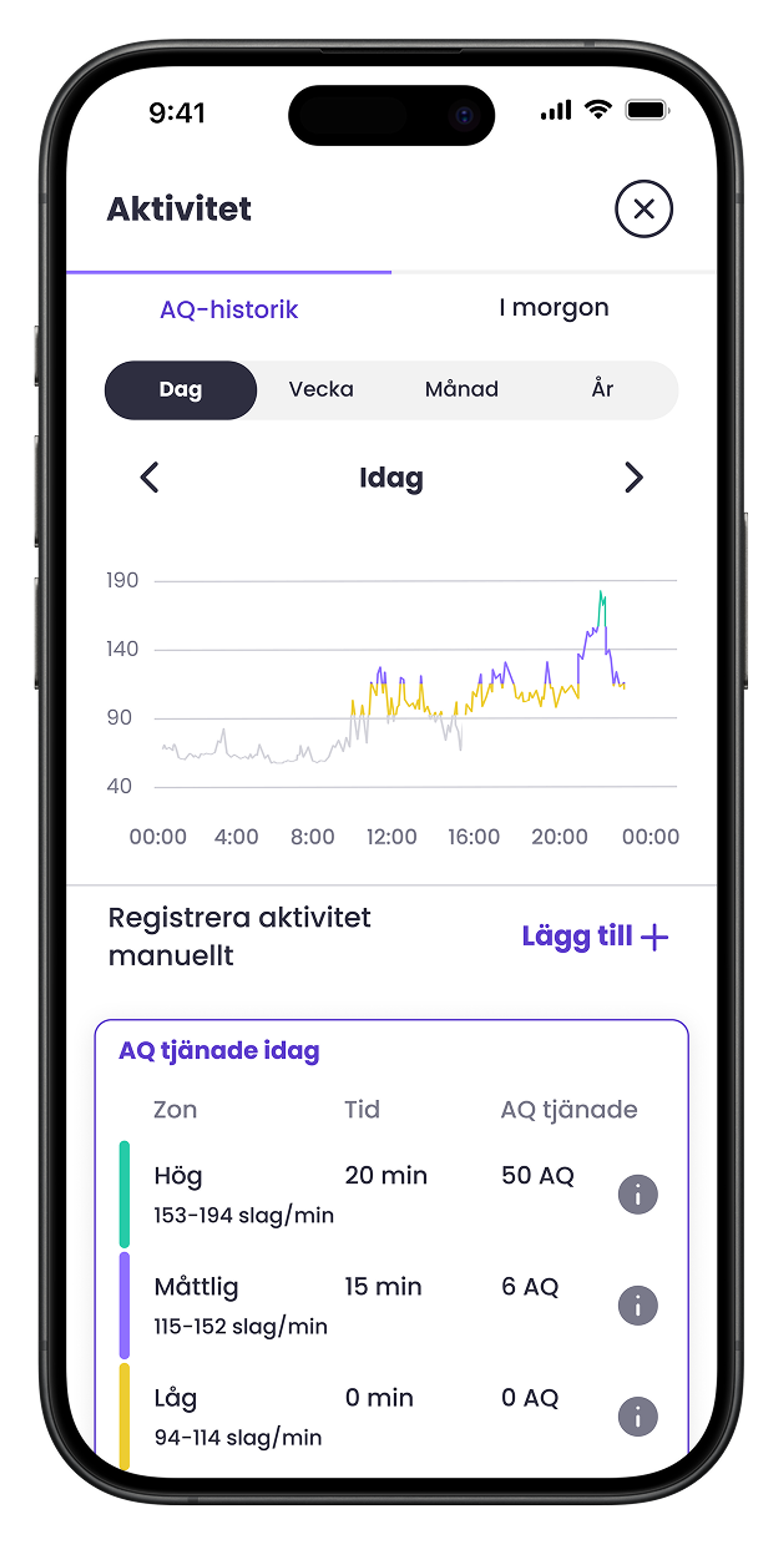 Mia Health App Back Screen