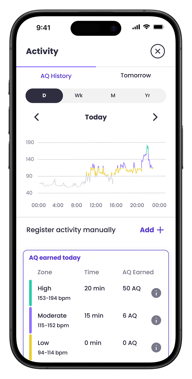 Mia Health App Back Screen