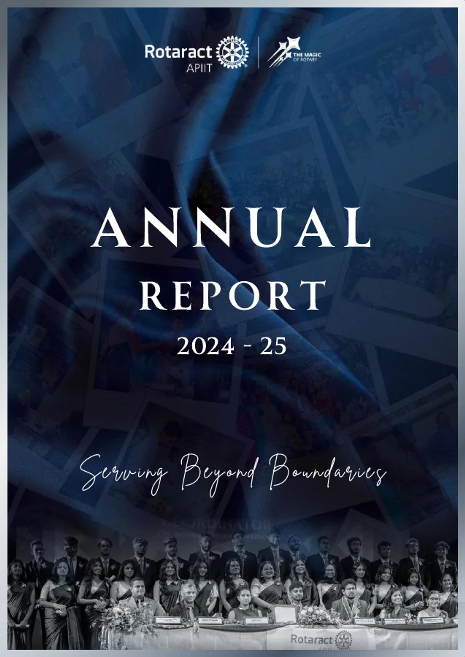 Annual Report 2024/25 cover