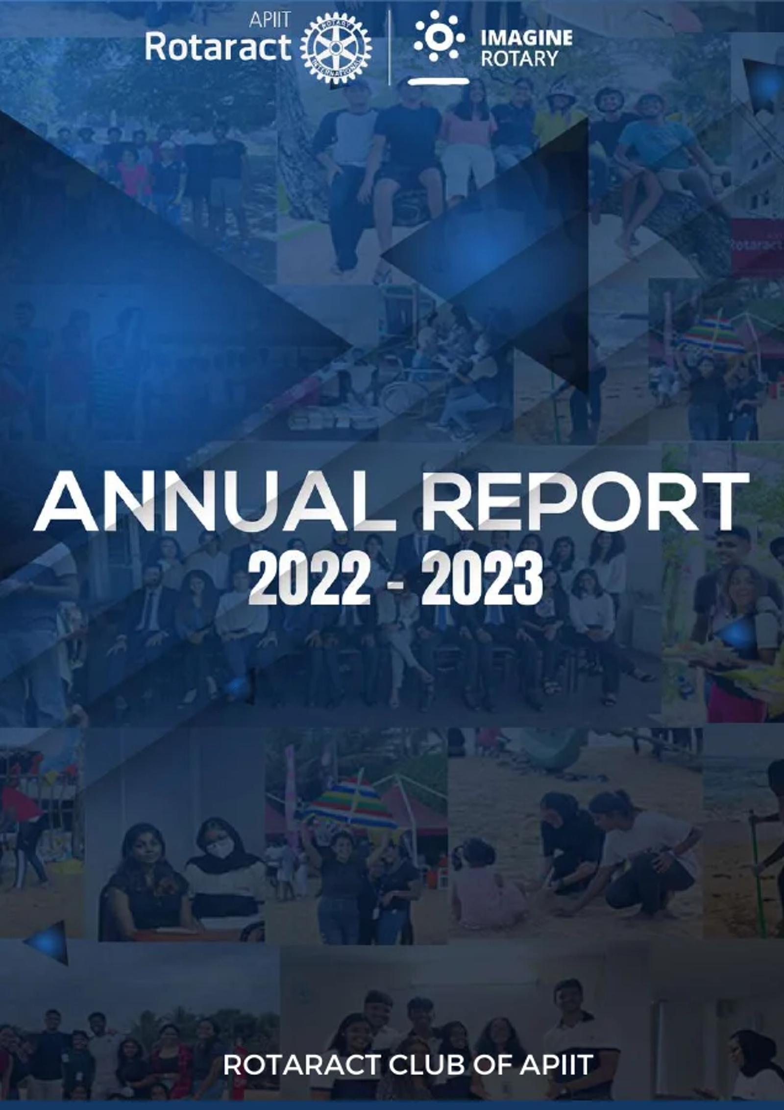 Annual Report 2022/23 cover