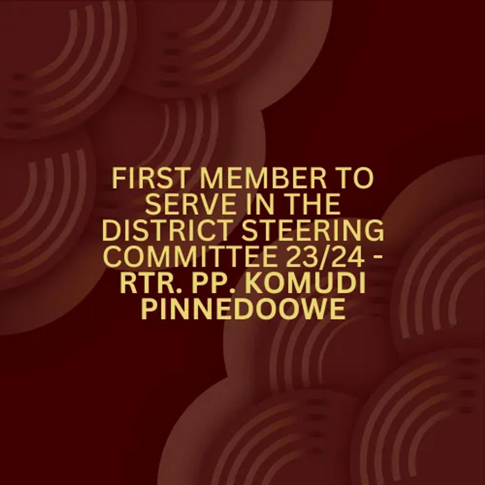 34th Rotaract District Assembly (2024) — award record 1