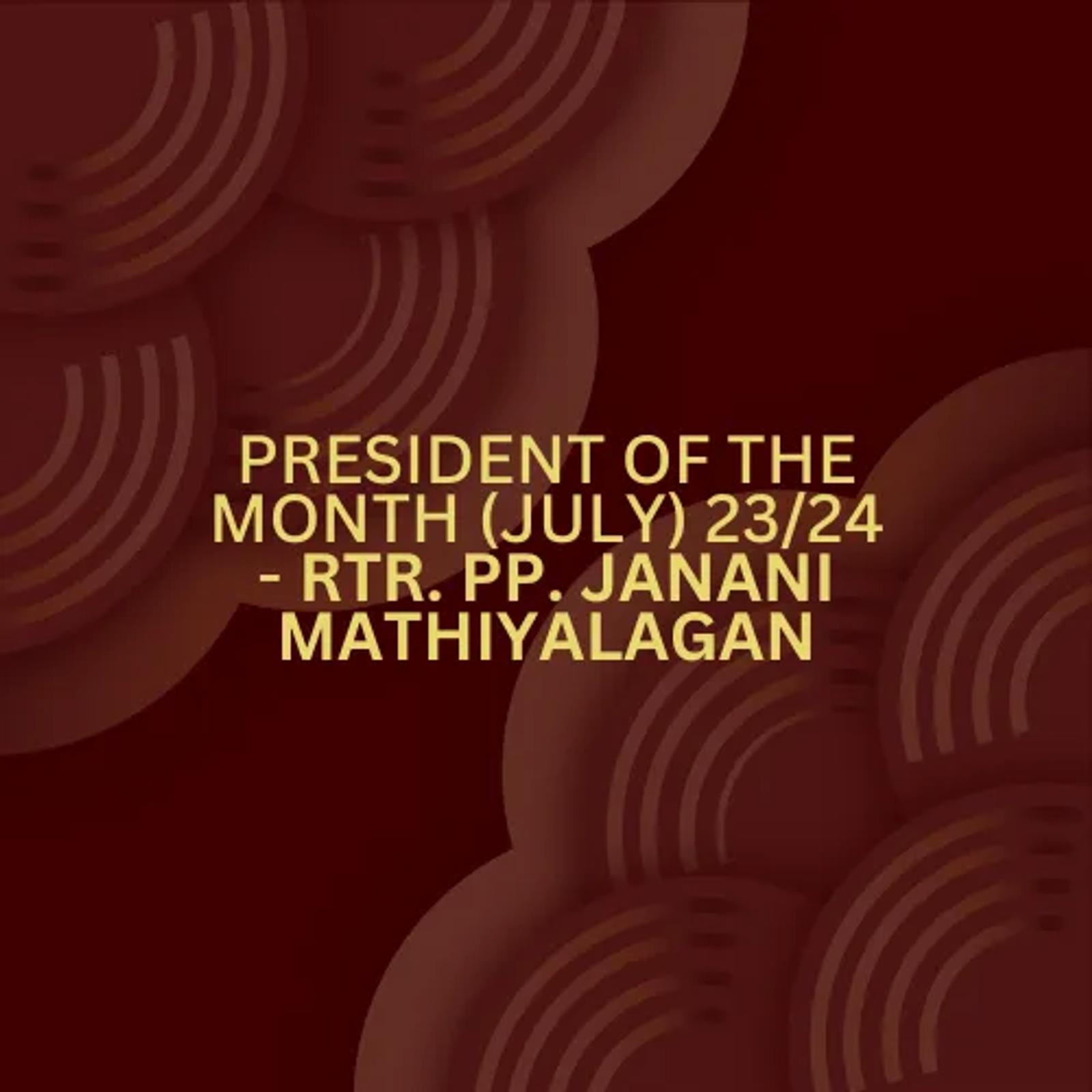 34th Rotaract District Assembly (2024) — award record 2