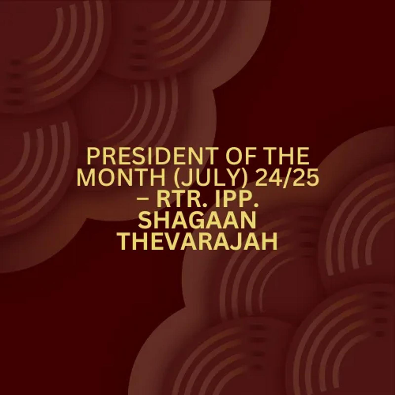 35th Rotaract District Assembly (2025) — award record 3