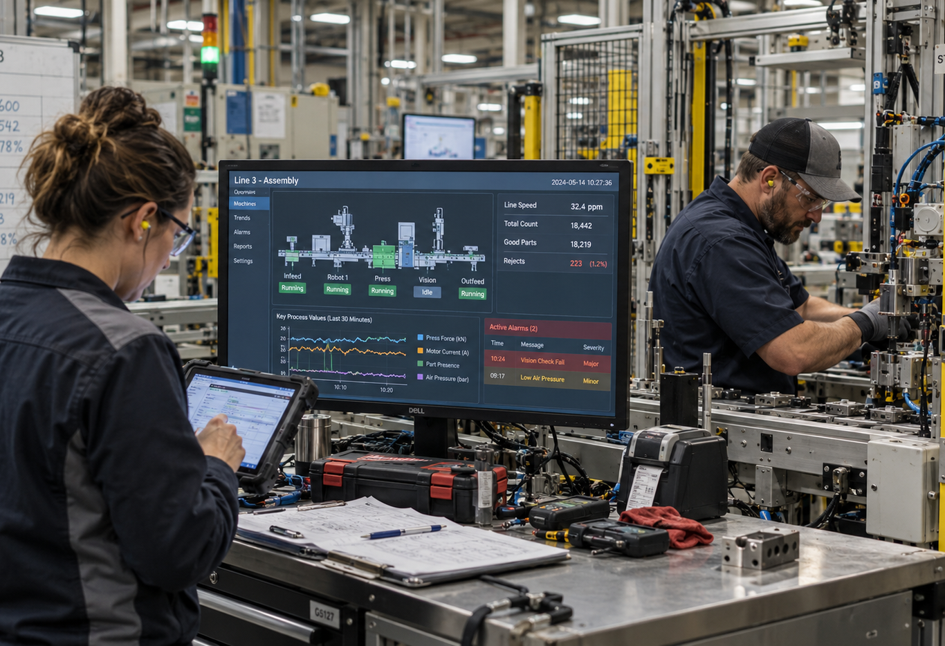 Why Manufacturing AI Fails in Production: From Pilot to Factory Floor