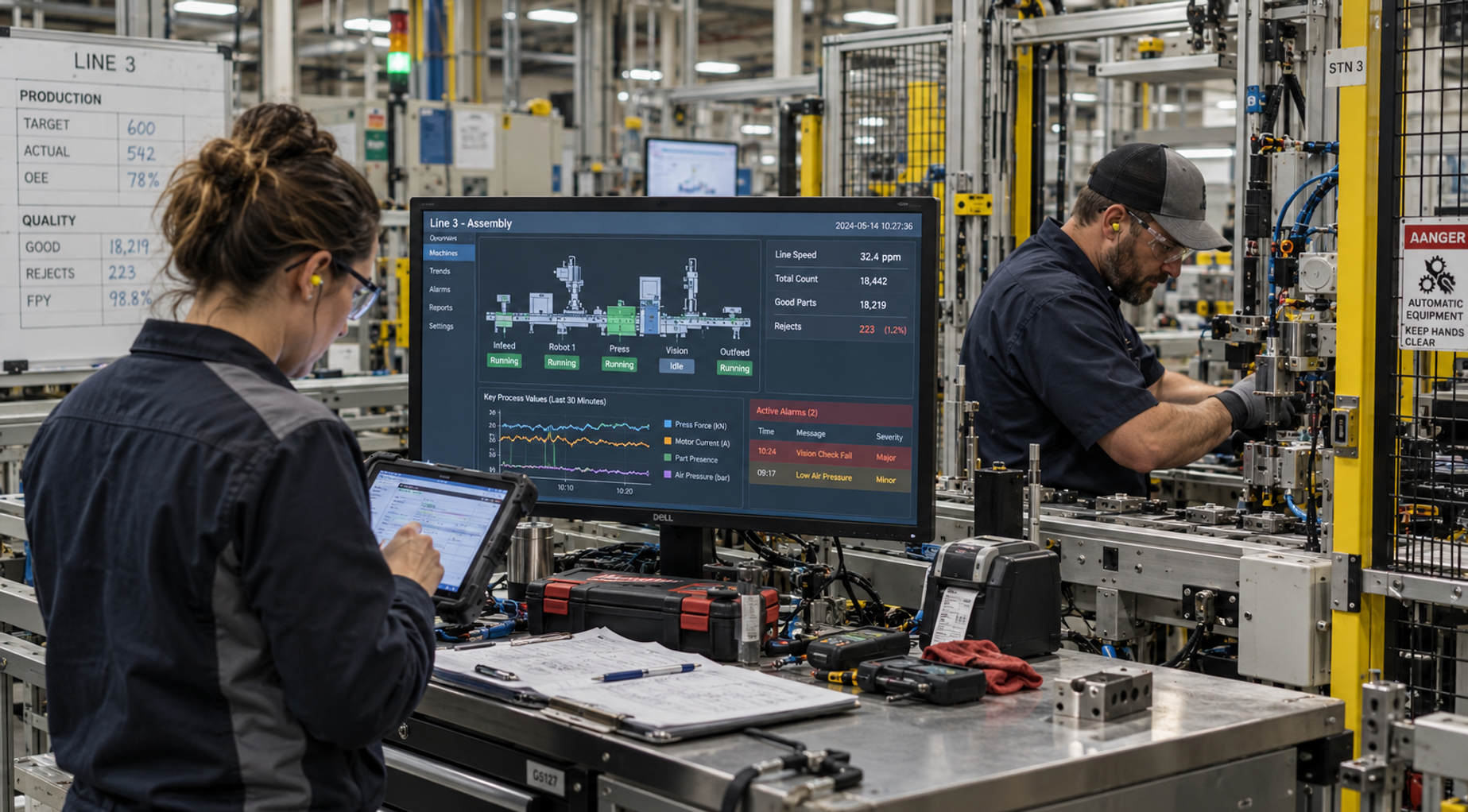 Why Manufacturing AI Fails in Production: From Pilot to Factory Floor