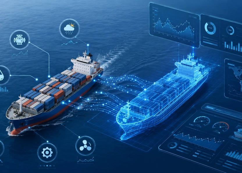 Digital Twins in Maritime: How IoT Is Helping Ships Burn Less Fuel and Make Smarter Decisions