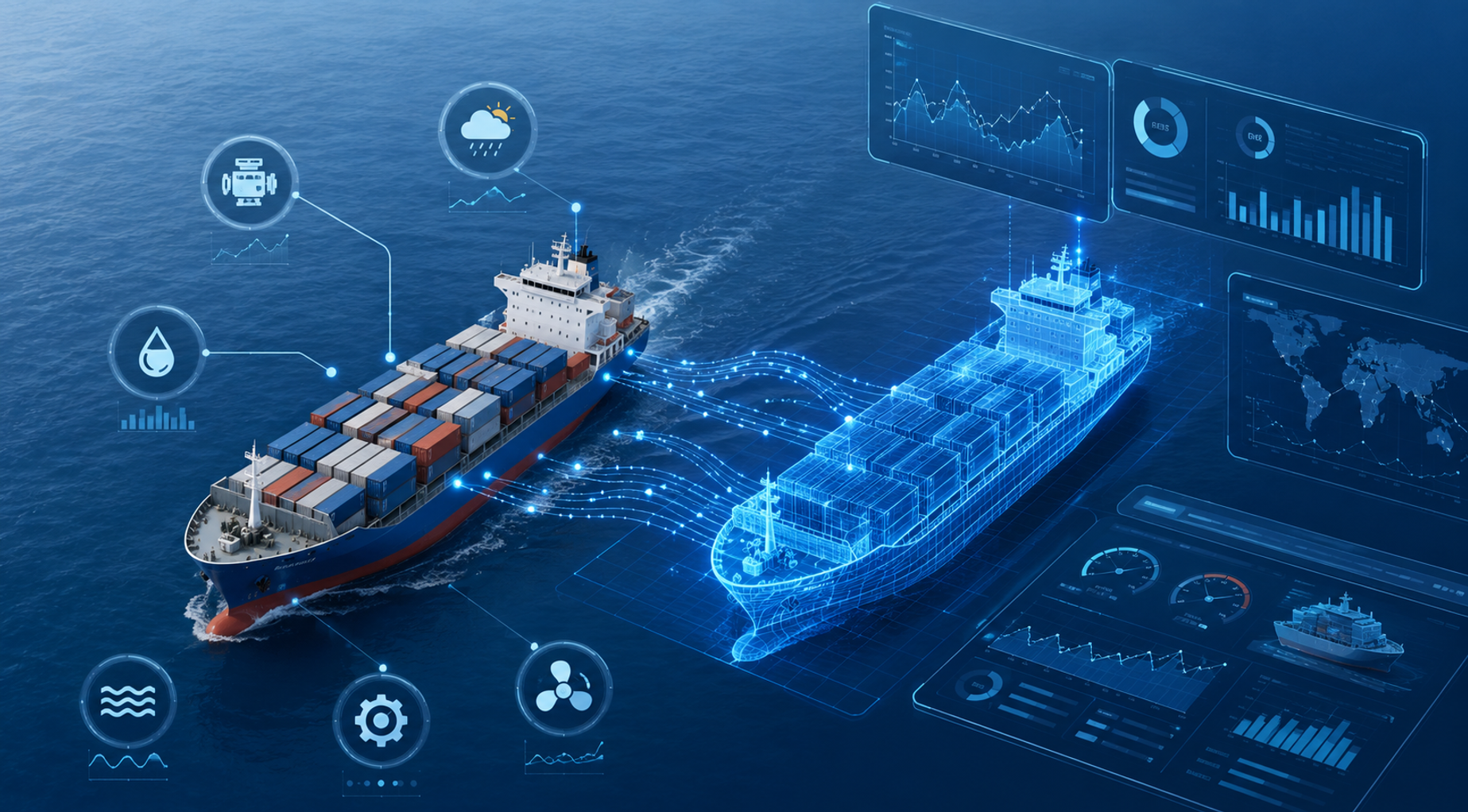 Digital Twins in Maritime: How IoT Is Helping Ships Burn Less Fuel and Make Smarter Decisions