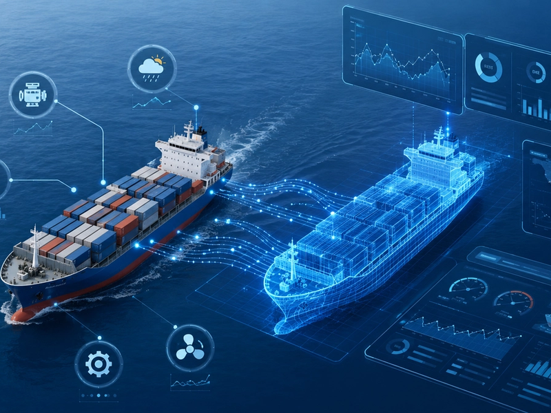 Digital Twins in Maritime: How IoT Is Helping Ships Burn Less Fuel and Make Smarter Decisions