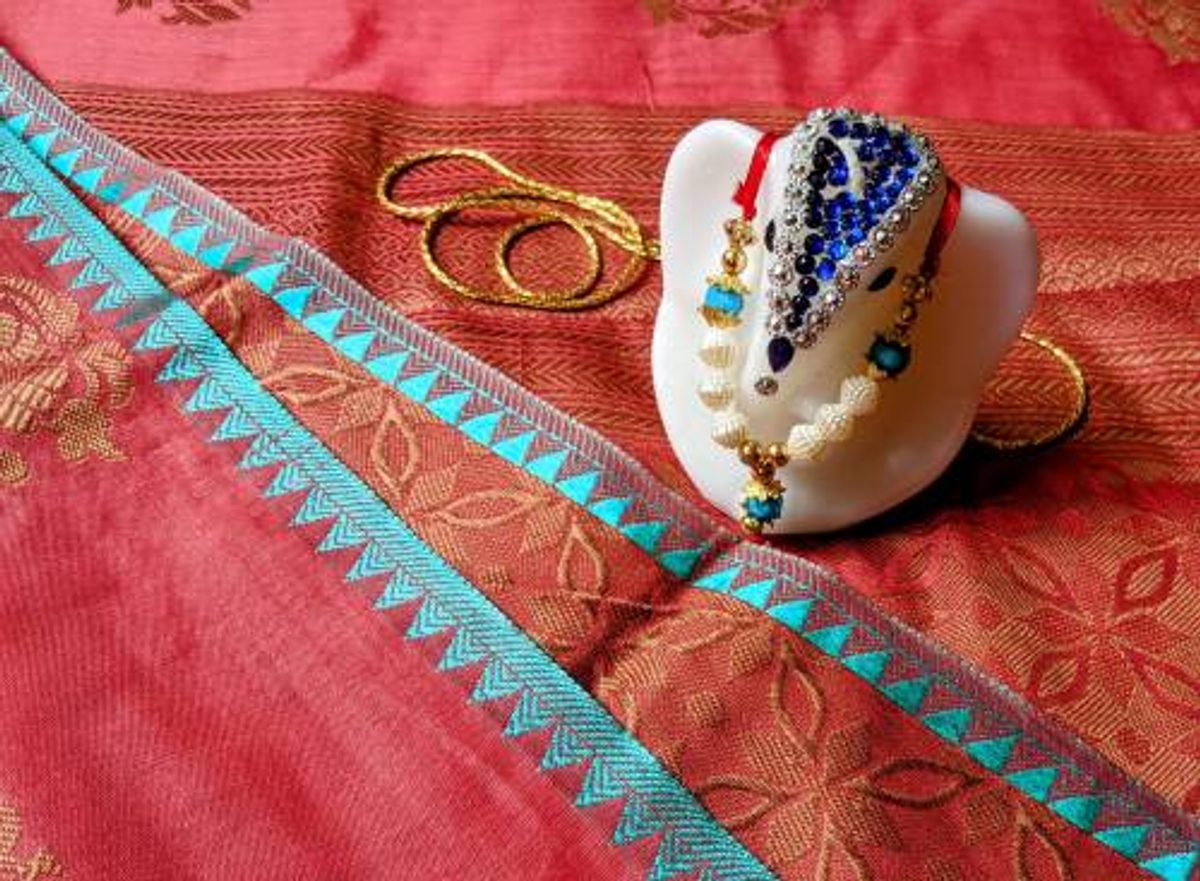 ganesh molded candle