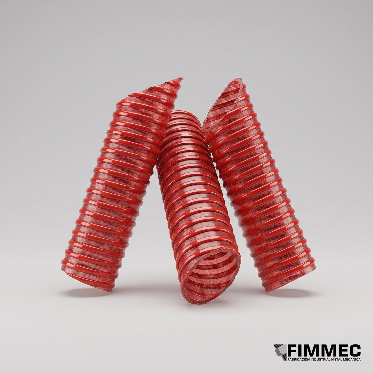 Manguera Espiralada PVC para Vino y Mosto — Mangueras Industriales | FIMMEC Chile