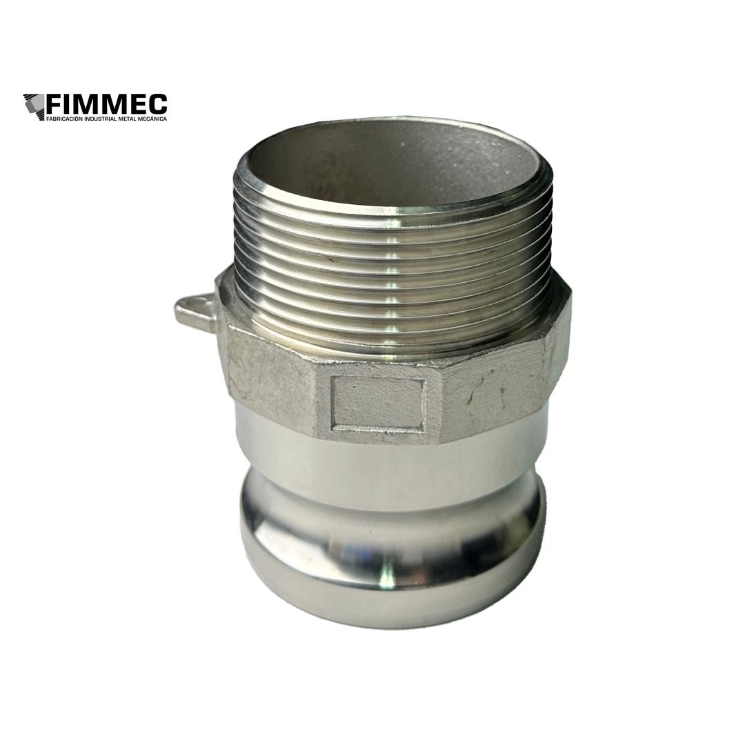 Acople Camlock Inoxidable SS316 Tipo F