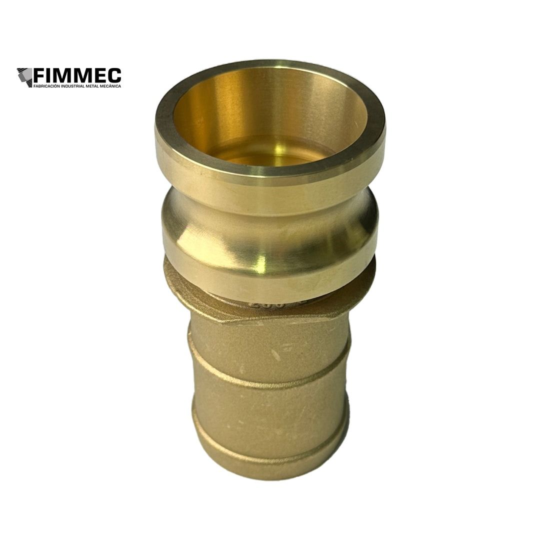 Acople Camlock Bronce Tipo E