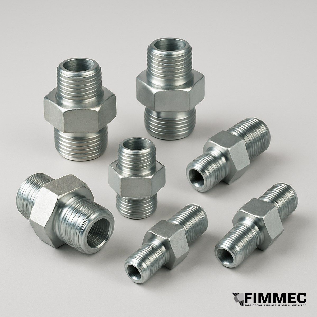 Adaptadores y Niples Hidráulicos — Conexiones Hidráulicas | FIMMEC Chile