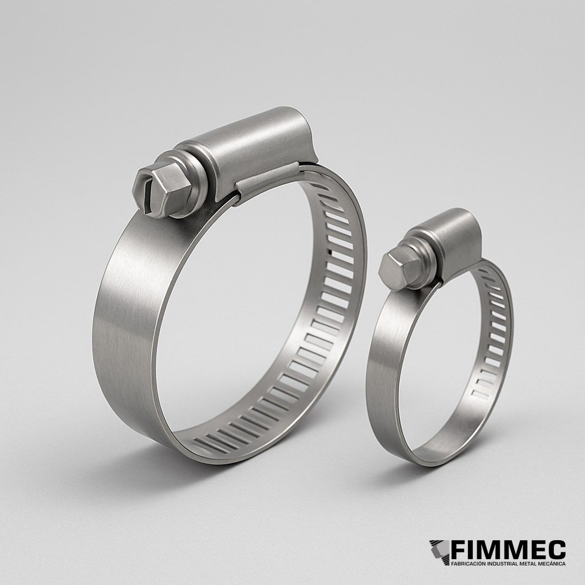 Abrazadera Cremallera Acero Inoxidable — FIMMEC