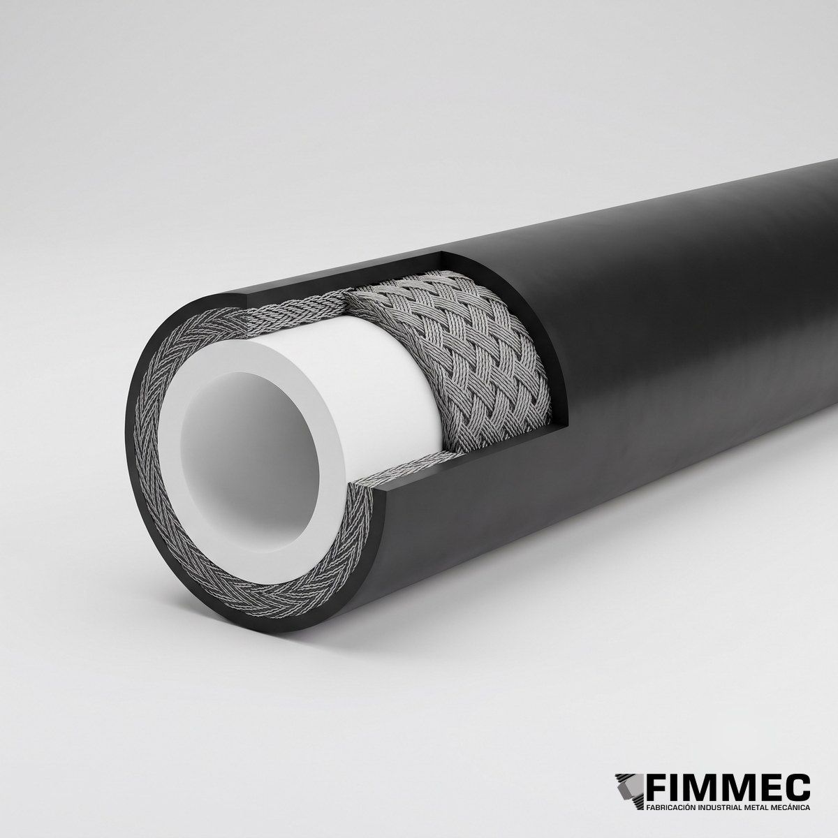 Manguera Descarga Aire Caliente 200°C — Mangueras Industriales | FIMMEC Chile