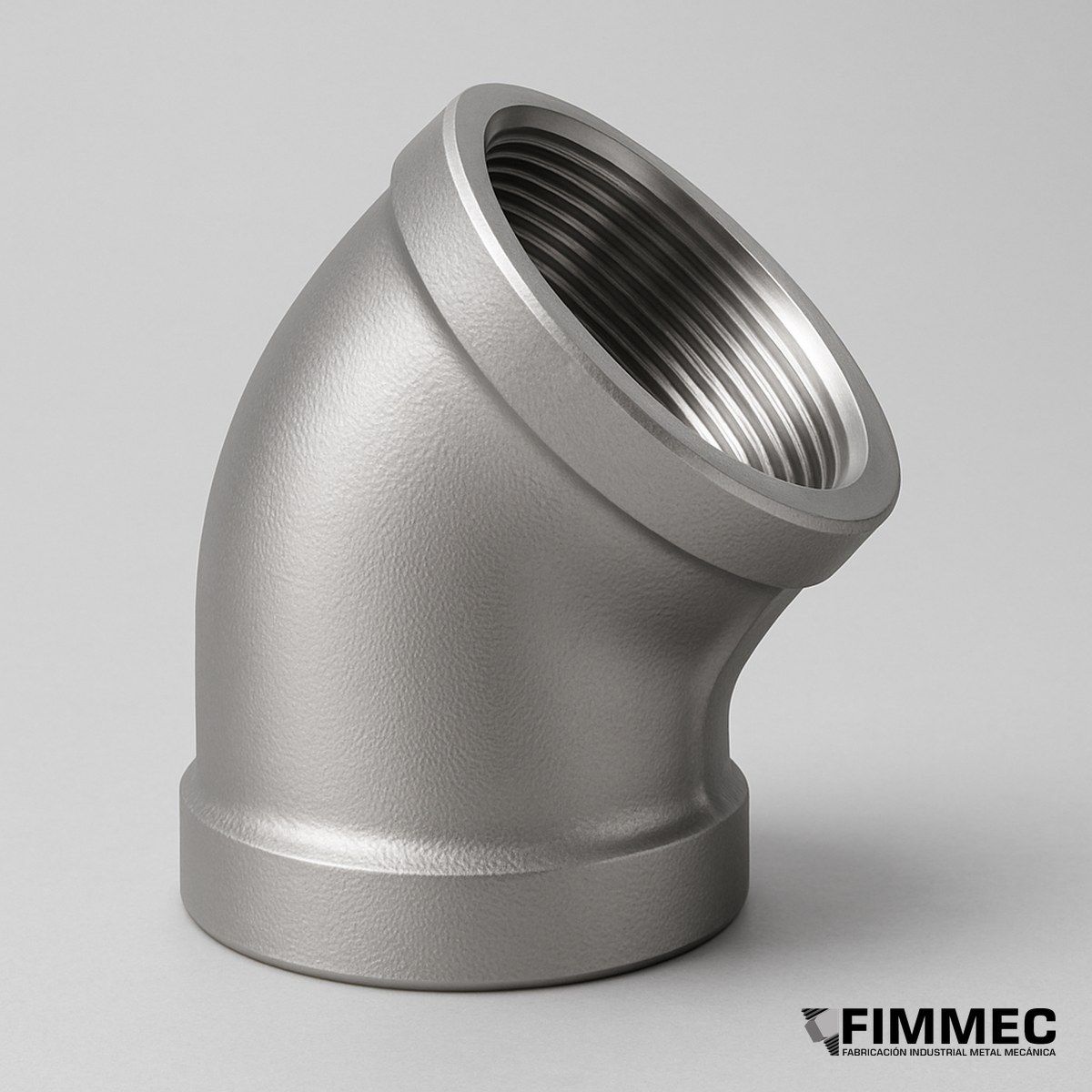 Codo 45° Inoxidable — FIMMEC