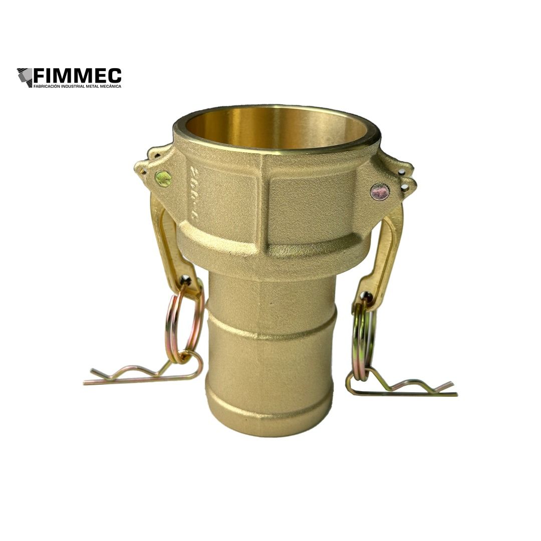 Acople Camlock Bronce Tipo C