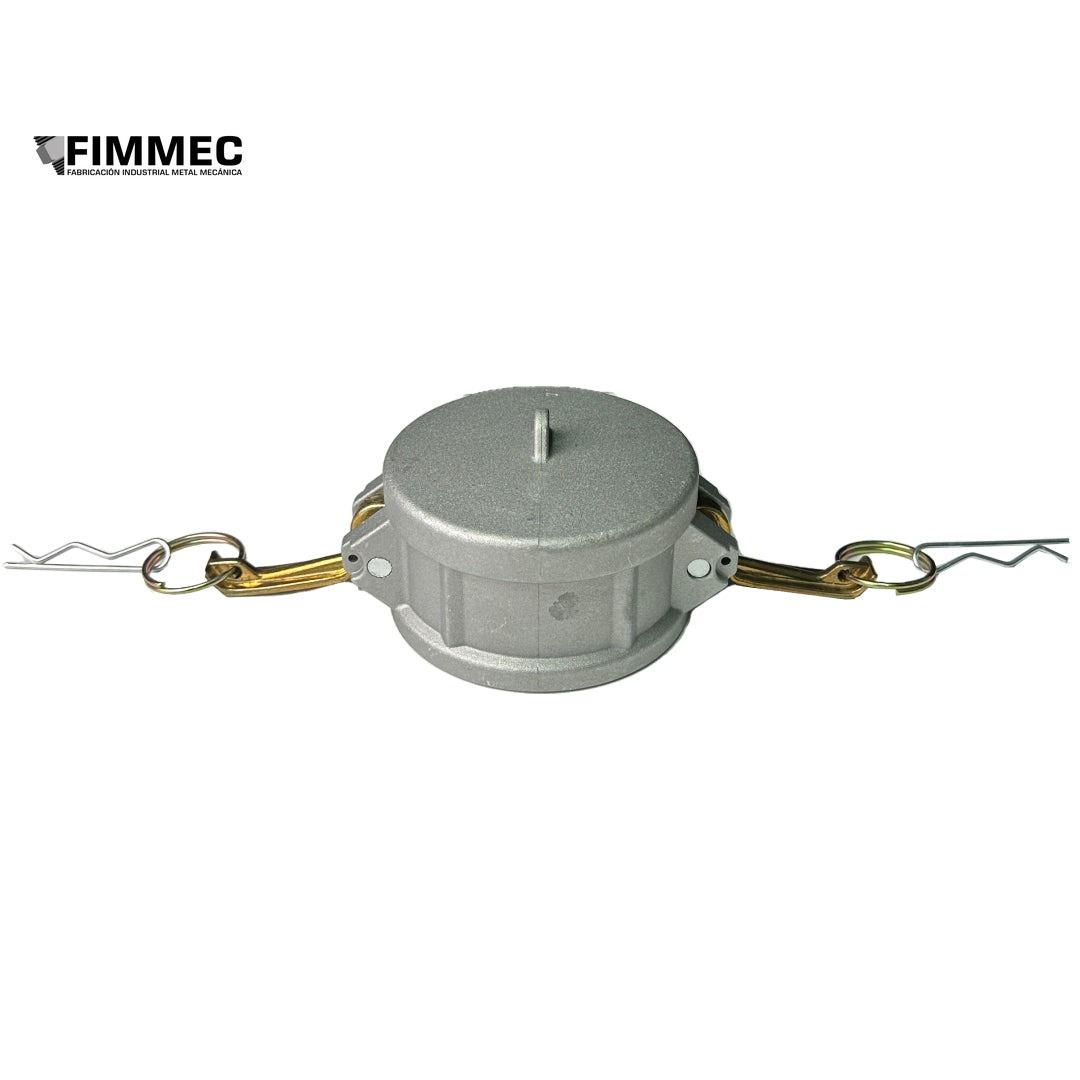Acople Camlock Aluminio Tipo DC Tapa