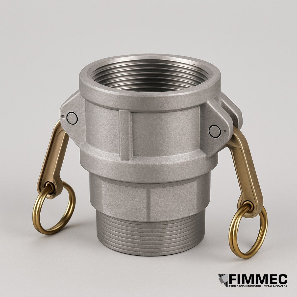 Acople Camlock Aluminio Tipo D