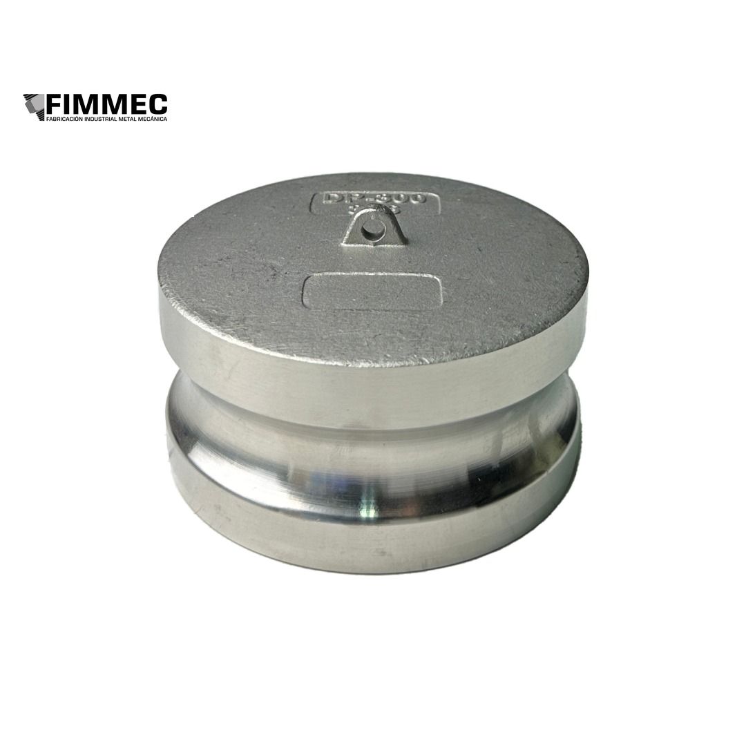 Acople Camlock Inoxidable SS316 Tipo DP Tapón