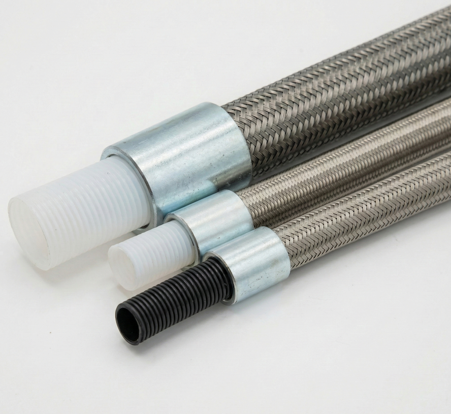 Manguera Industrial PTFE (Teflón) Corrugado