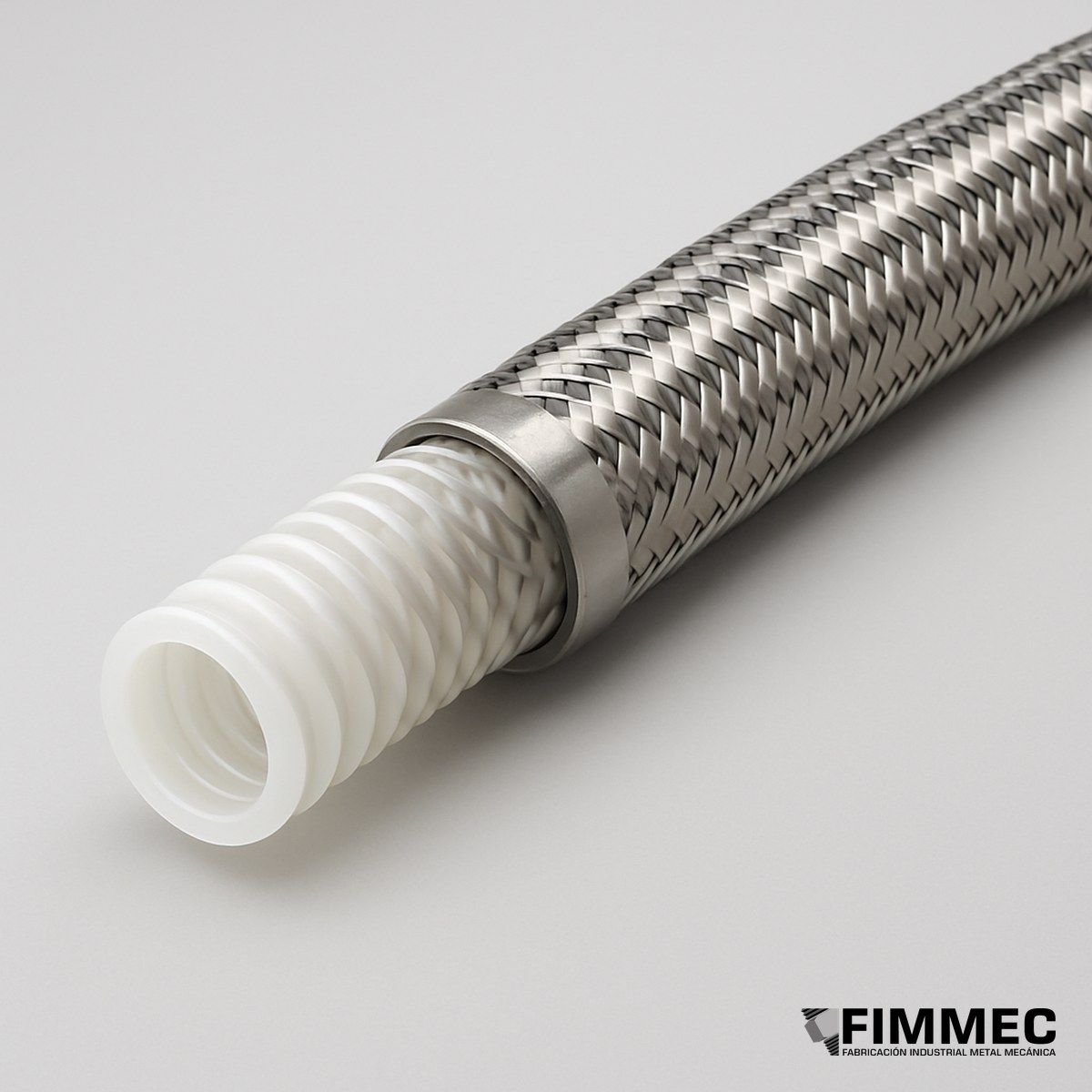Manguera Industrial PTFE (Teflón) Corrugado — Mangueras Industriales | FIMMEC Chile
