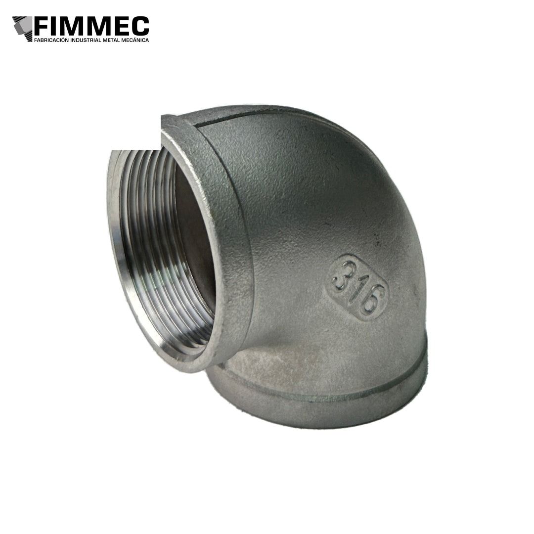 Codo 90° Inoxidable
