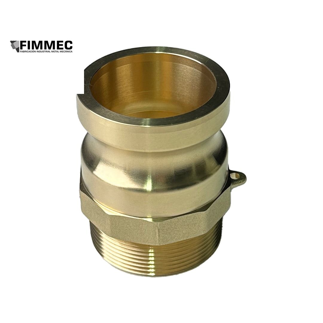 Acople Camlock Bronce Tipo F