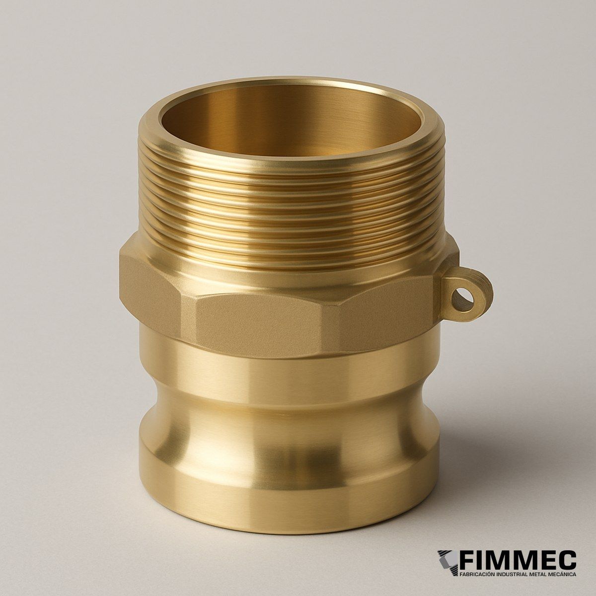 Acople Camlock Bronce Tipo F