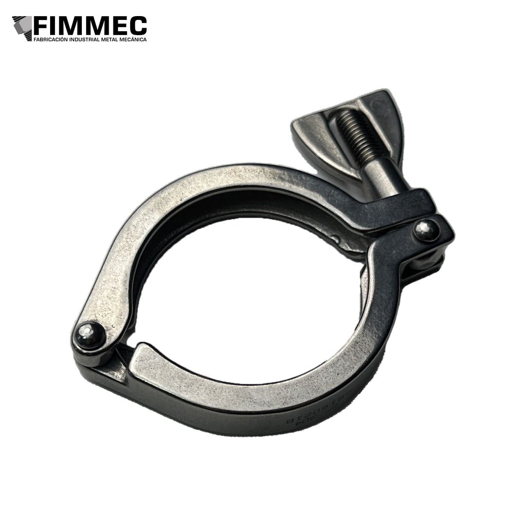 Abrazadera Clamp Acero Inoxidable