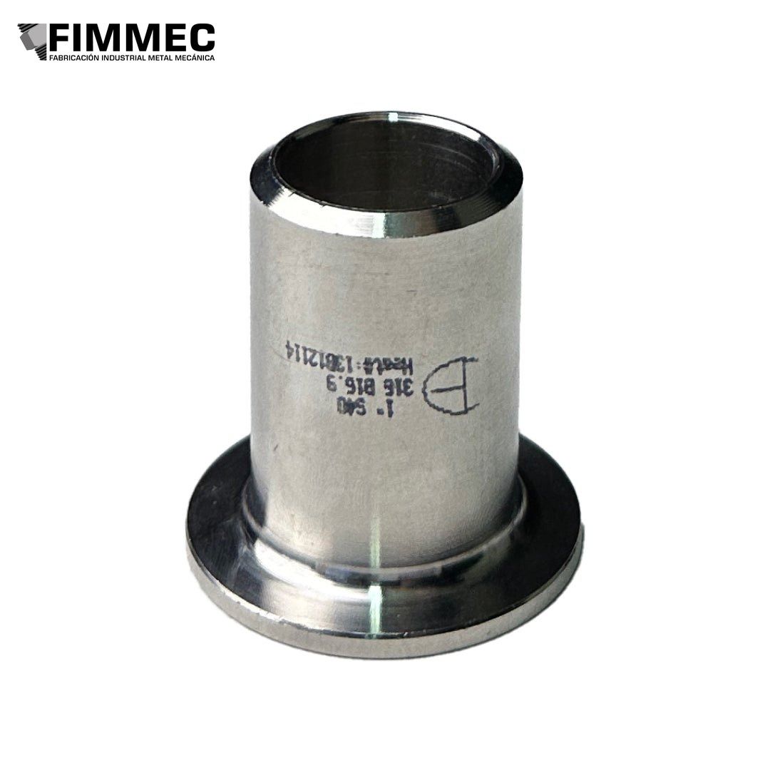Stub End SCH40 Inoxidable