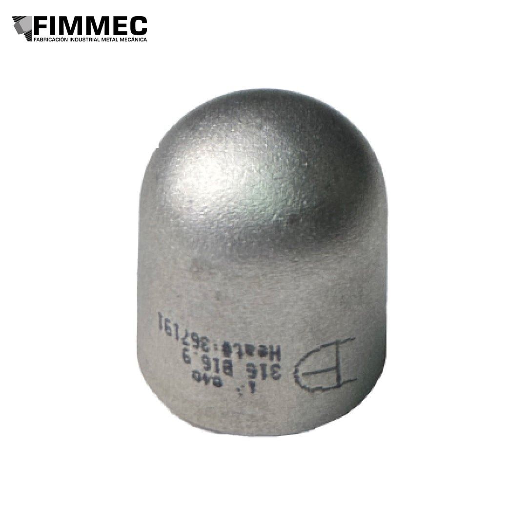 Cap SCH40 Inoxidable