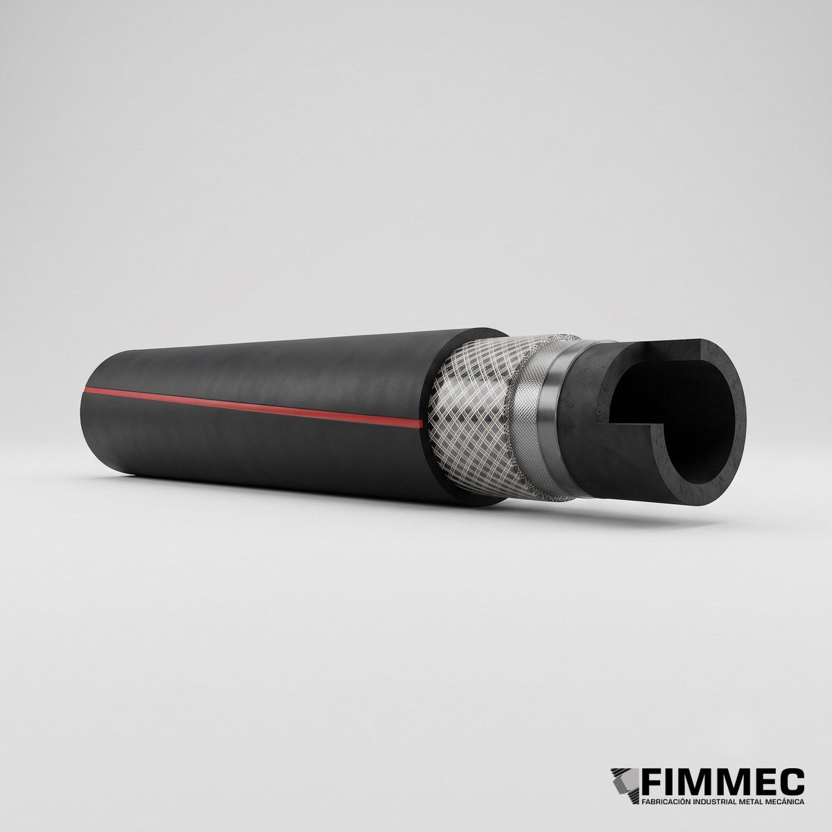 Manguera Antiestática para Granallado — Mangueras Industriales | FIMMEC Chile
