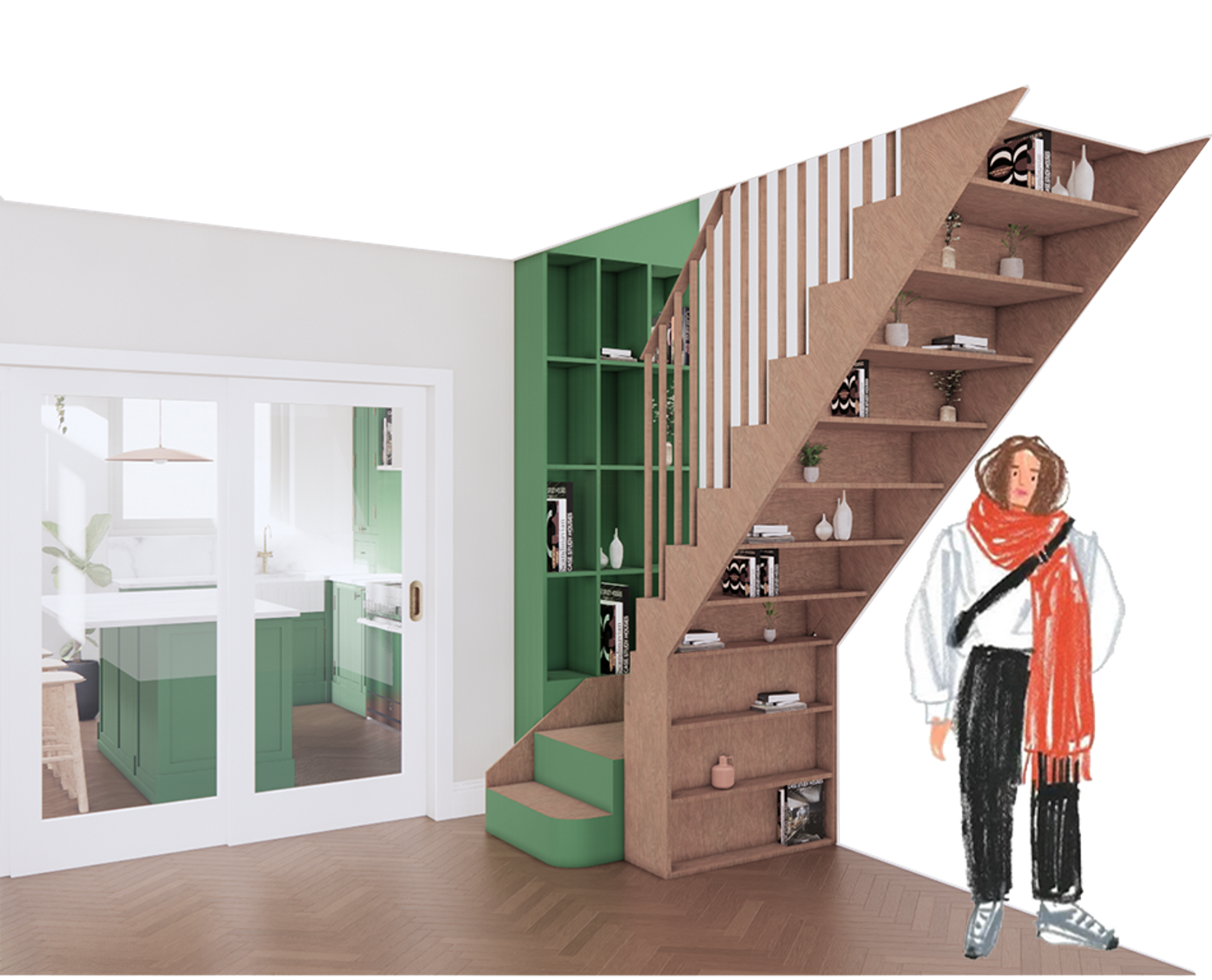 Green Gluggle House