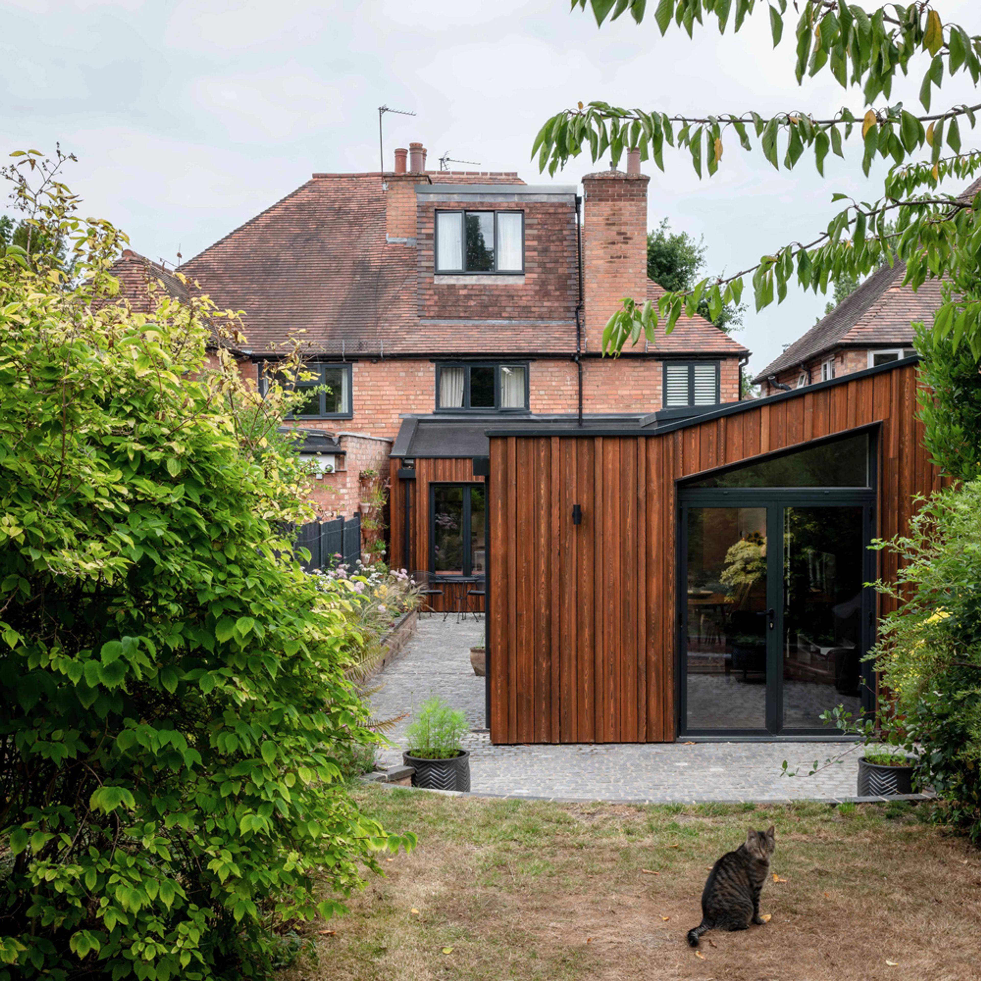 The Courtyard and The Cat