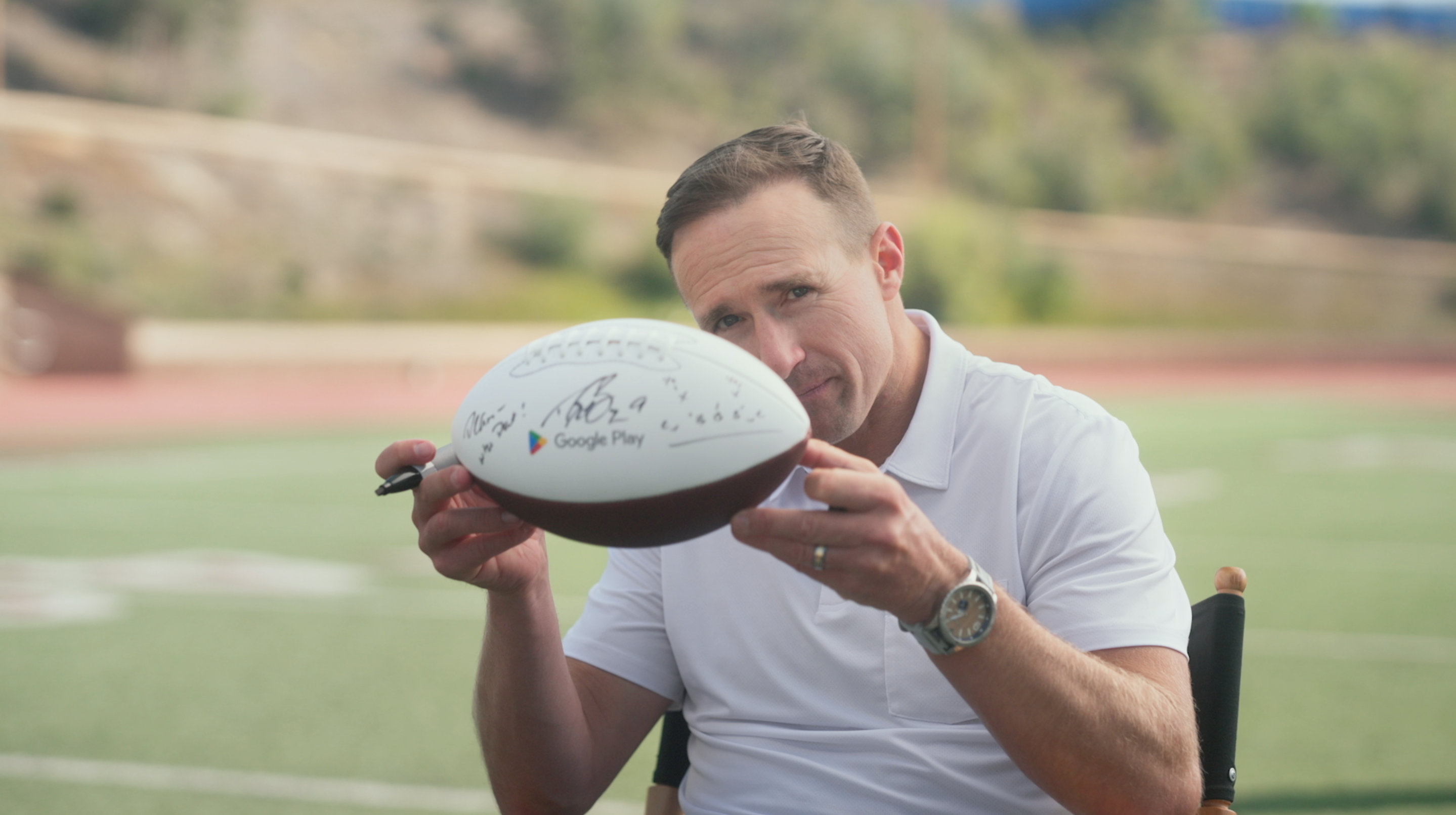 Google Play Feat. Drew Brees