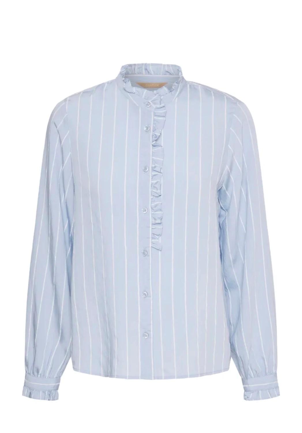 Culture CUarin bluse blå/hvit stripe, bilde 3 av 4