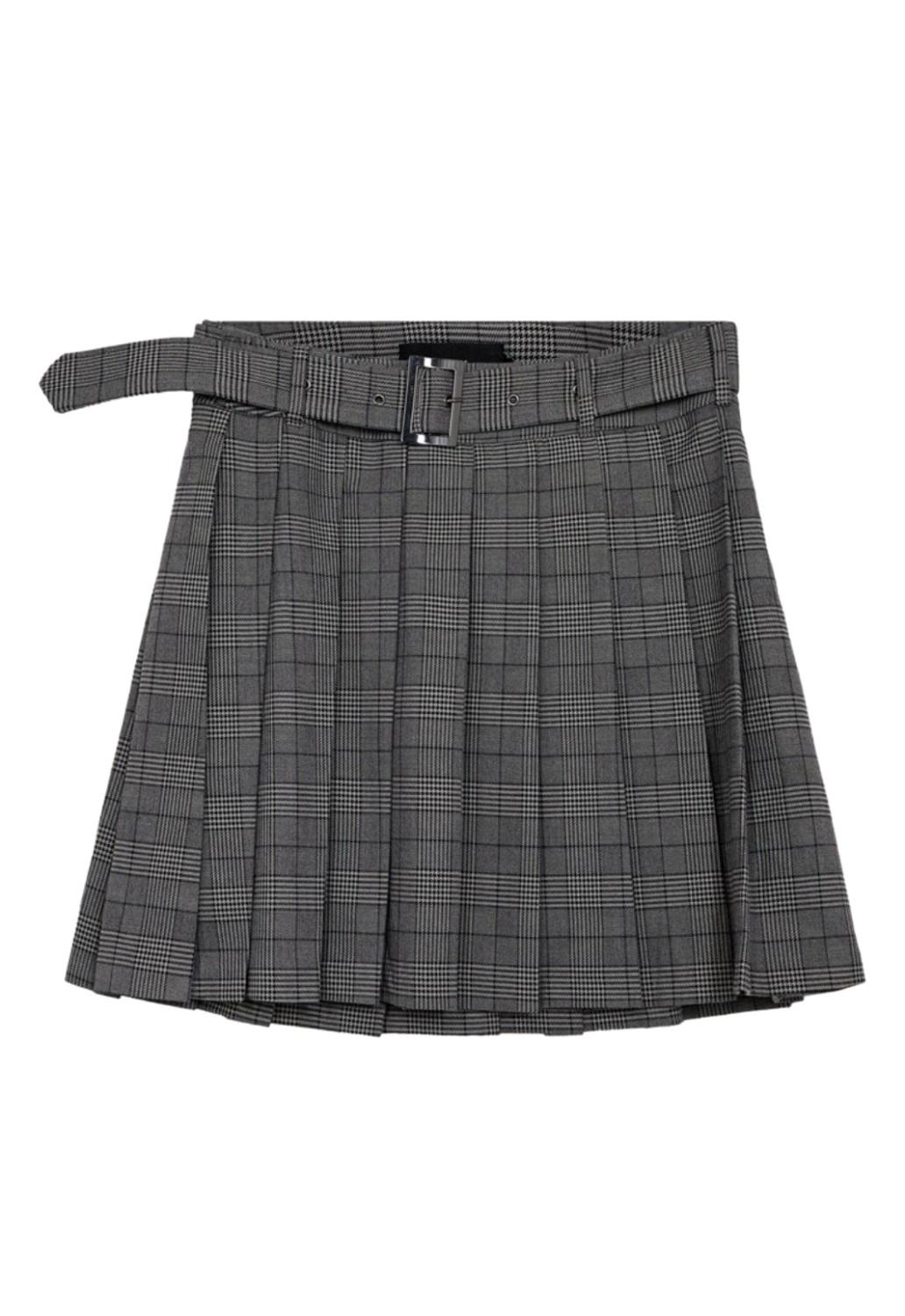 Copenhagen Muse Cmtailor-skirt black daphne grå, bilde 1 av 4