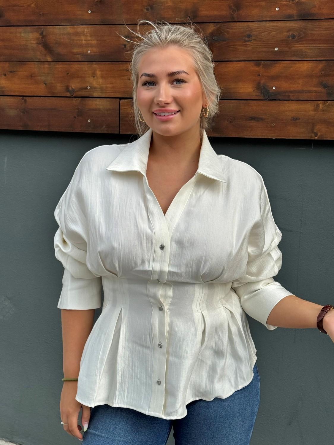 Rüe De Femme Sina Shirt Krem, bilde 1 av 3