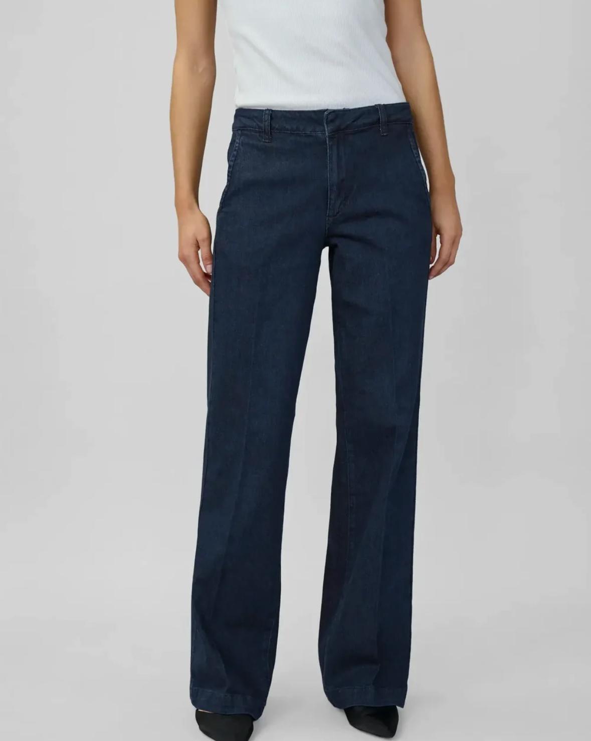 My Essential Wardrobe The lara pant 115 mørkeblå, bilde 1 av 6