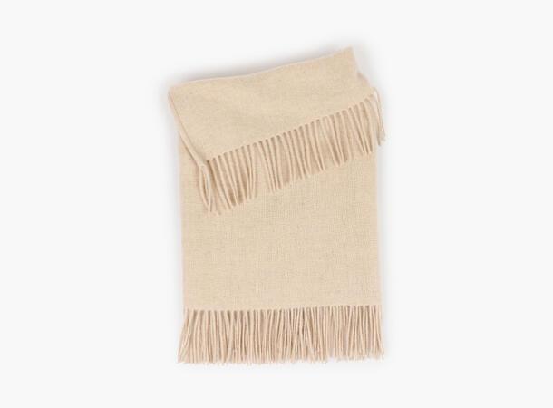 Manzini Hals med Frynser Offwhite, bilde 2 av 2