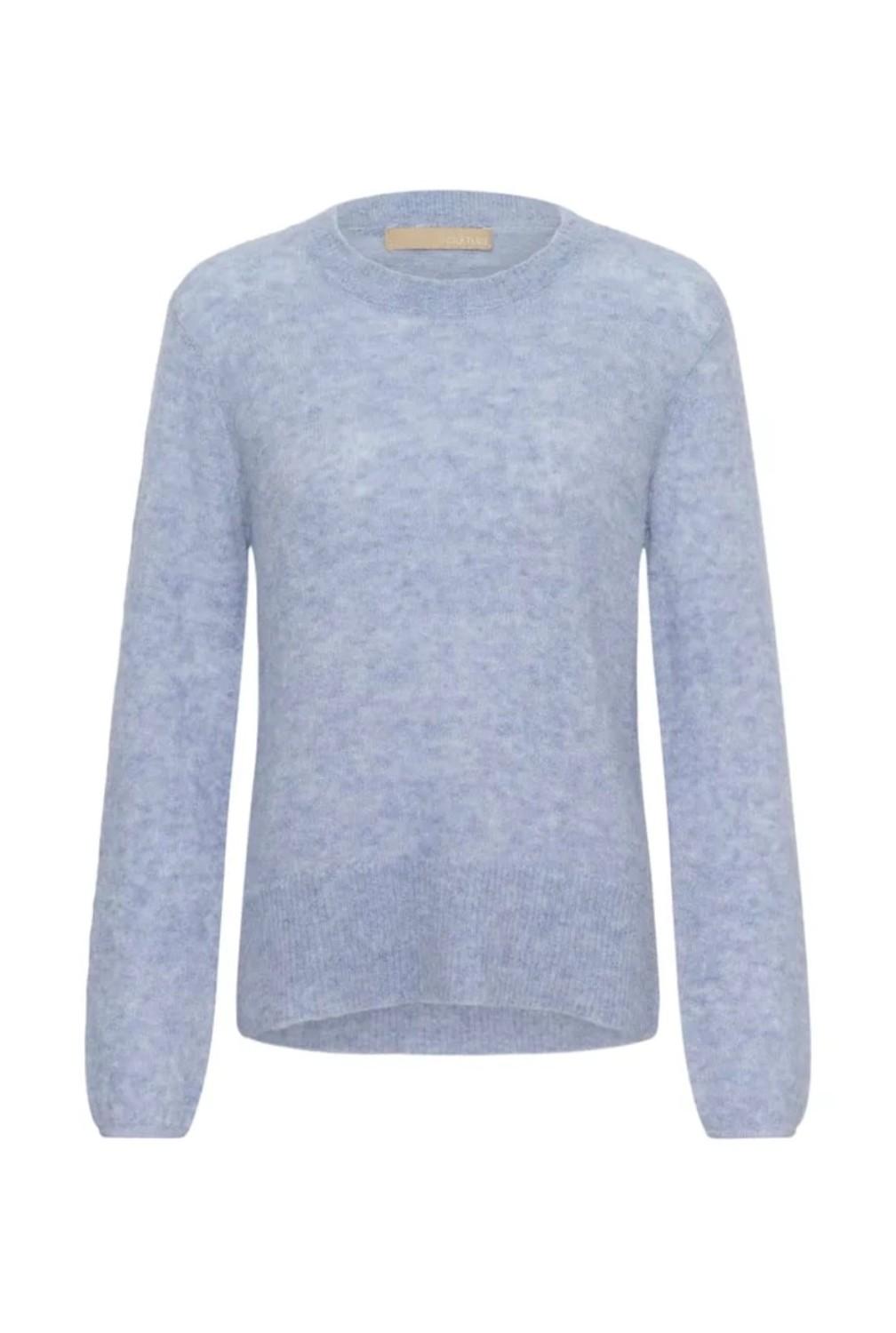 Culture CUbiebber cacheia pullover forever blue melange, bilde 4 av 5