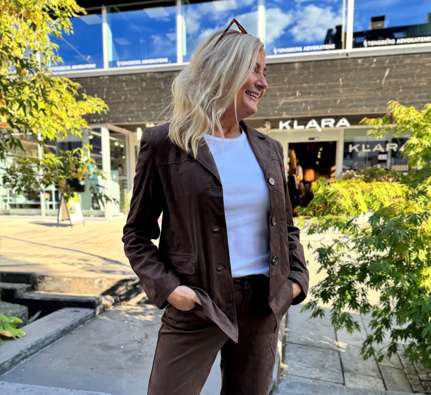 MbyM Mabea-M Blazer Brun, bilde 1 av 2
