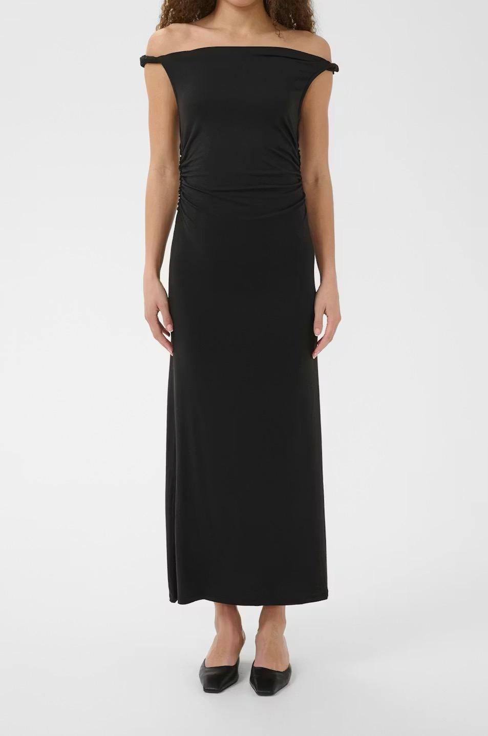 Soaked In Luxury SLHandi long dress black, bilde 1 av 7
