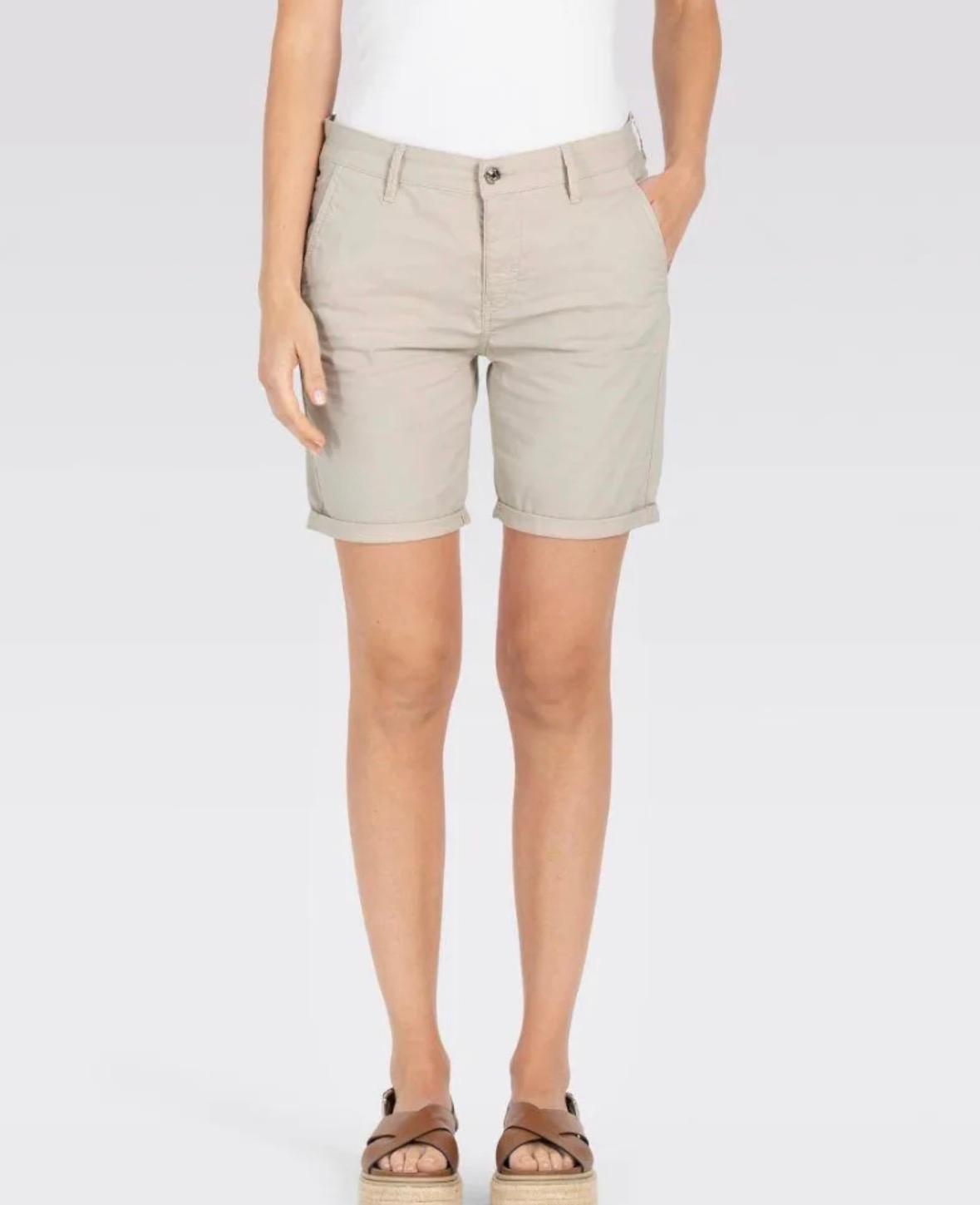 MAC CHINO Bermula shorts ivory PPT sand, bilde 1 av 3