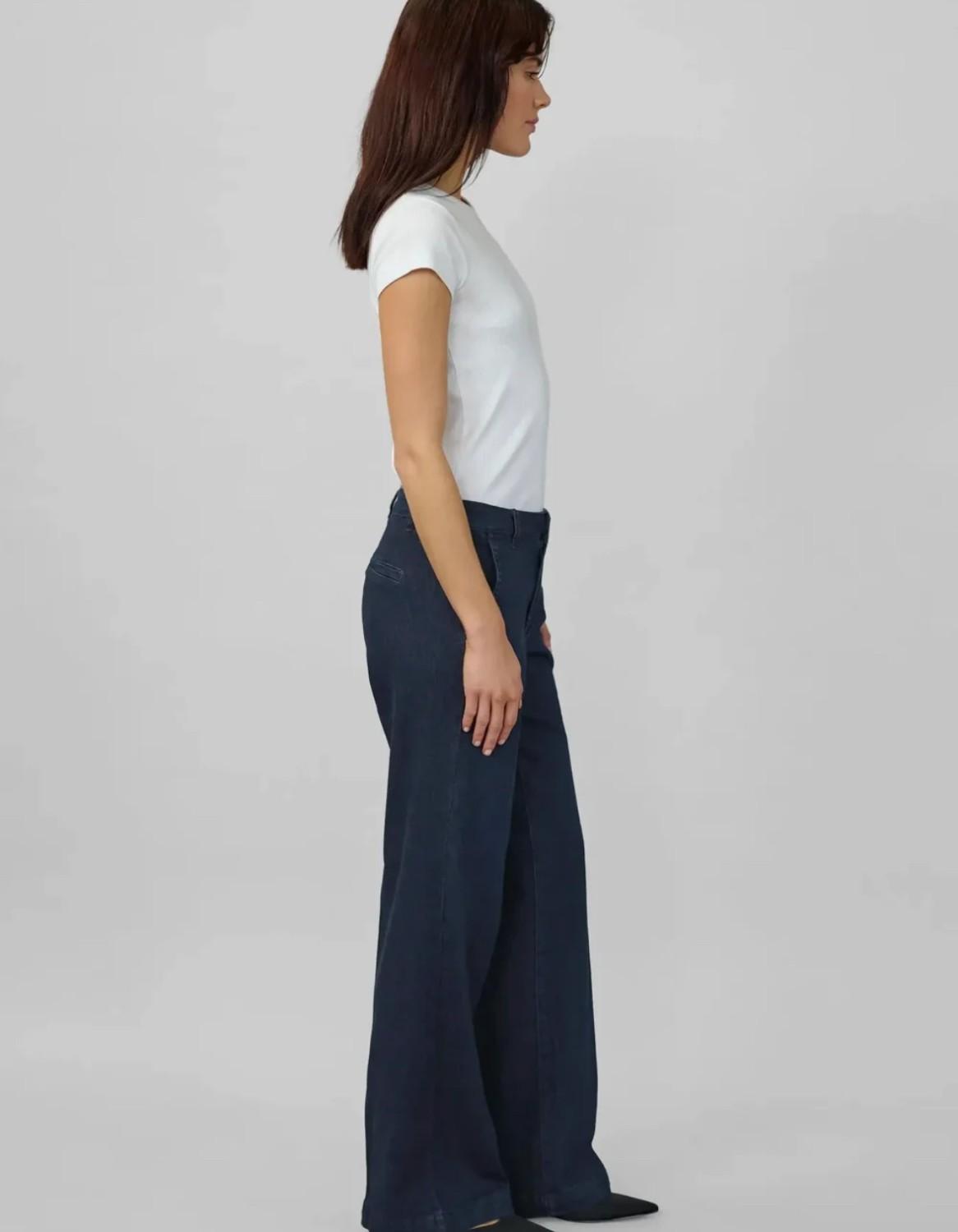 My Essential Wardrobe The lara pant 115 mørkeblå, bilde 6 av 6