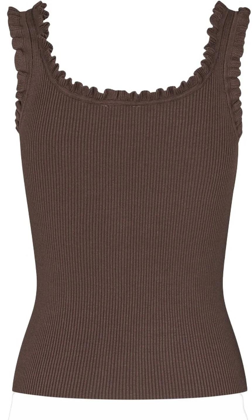 MbyM Elinne-M Singlet Top Brun, bilde 2 av 2