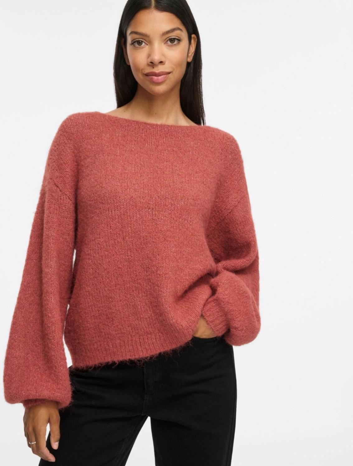 VILA Vimarley L/S knit pullover-noos mersale/melange, bilde 1 av 5